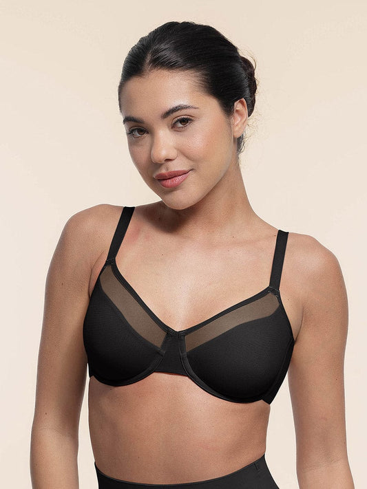 Full Cup Comfortable Underwire Bra with Adjustable Straps