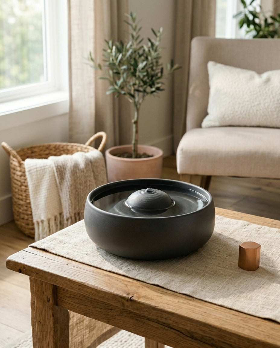 Rivaxon Ceramic Pet Water Fountain
