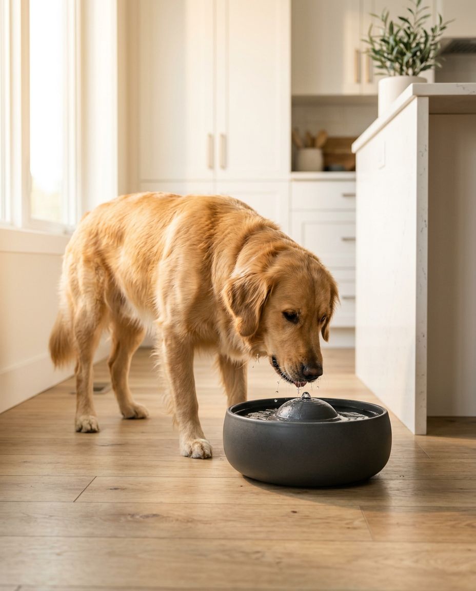 Rivaxon Ceramic Pet Water Fountain