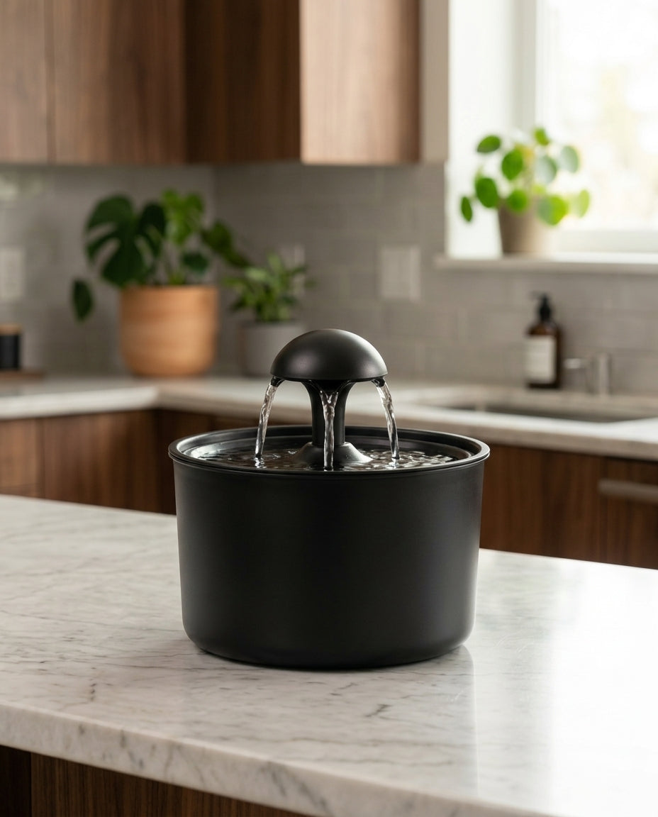 Rivaxon Stainless Steel Pet Water Fountain