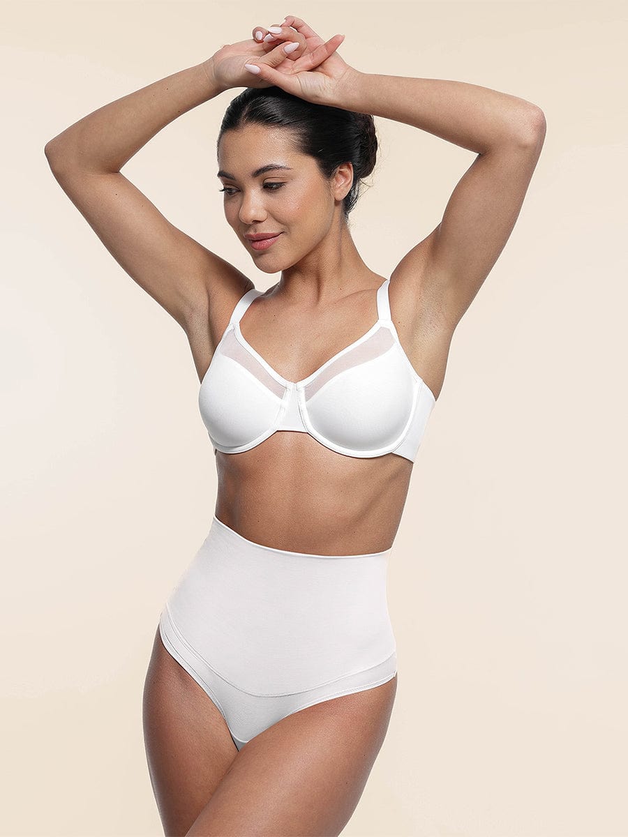 Full Cup Comfortable Underwire Bra with Adjustable Straps