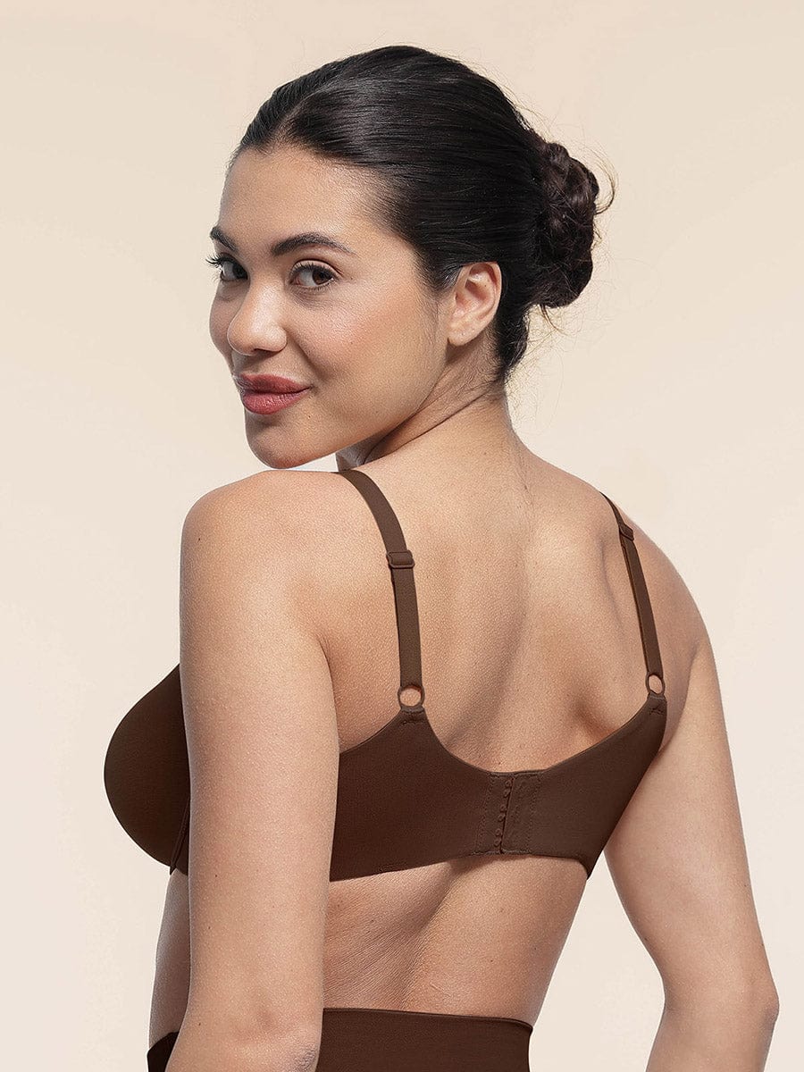Full Cup Comfortable Underwire Bra with Adjustable Straps