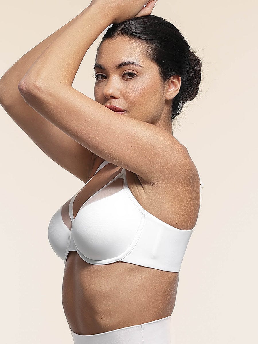 Full Cup Comfortable Underwire Bra with Adjustable Straps