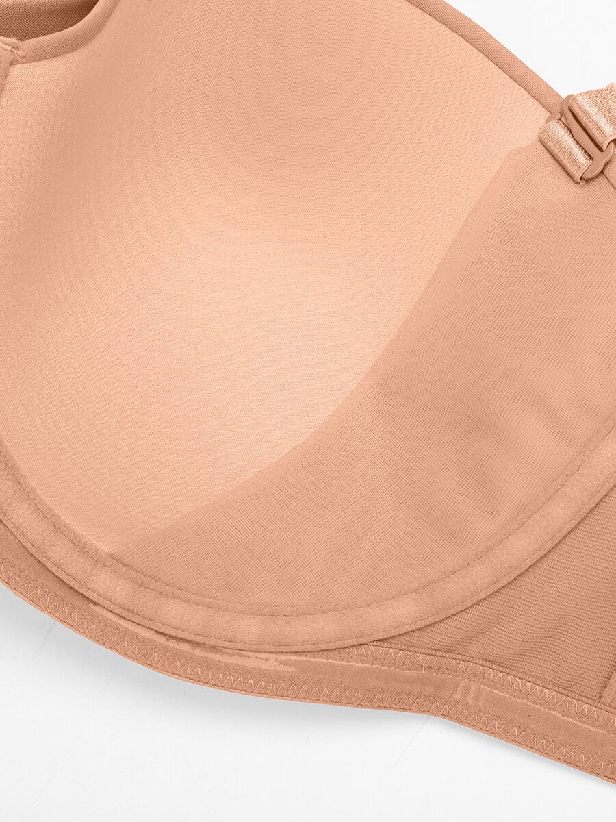 Strapless Push Up Underwire Support Bra