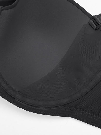 Strapless Push Up Underwire Support Bra