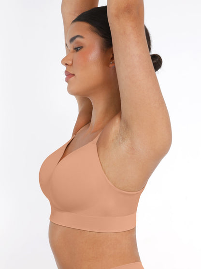 Seamless Wireless Shapewear Support Bra