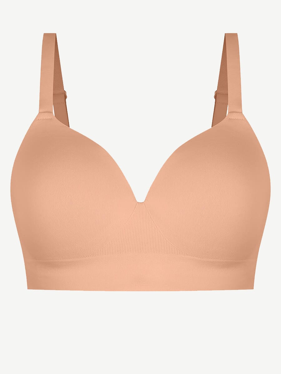 Seamless Wireless Shapewear Support Bra