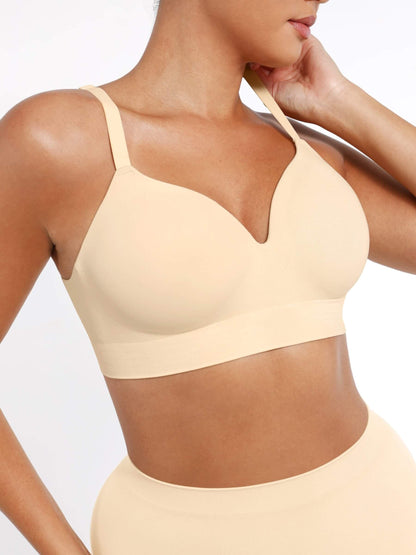 Seamless Wireless Shapewear Support Bra