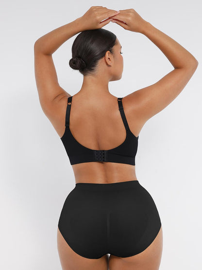 Wireless Seamless Low Back Shapewear Support Bra