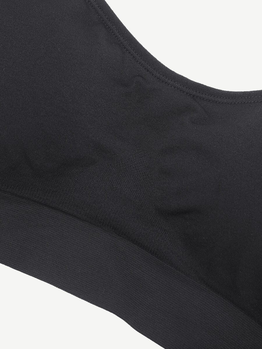 Wireless Seamless Low Back Shapewear Support Bra