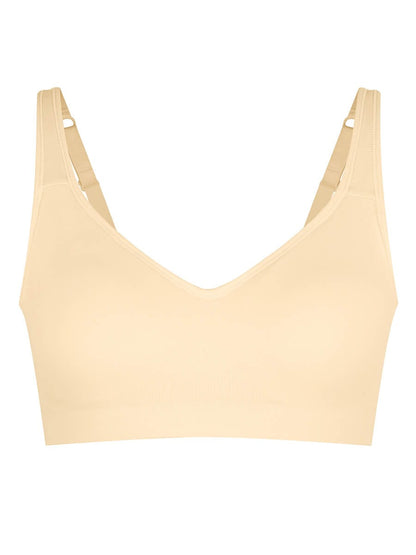 Wireless Seamless Low Back Shapewear Support Bra