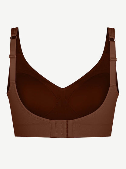 Wireless Seamless Low Back Shapewear Support Bra