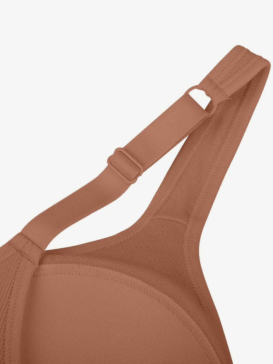 Wireless Seamless Low Back Shapewear Support Bra