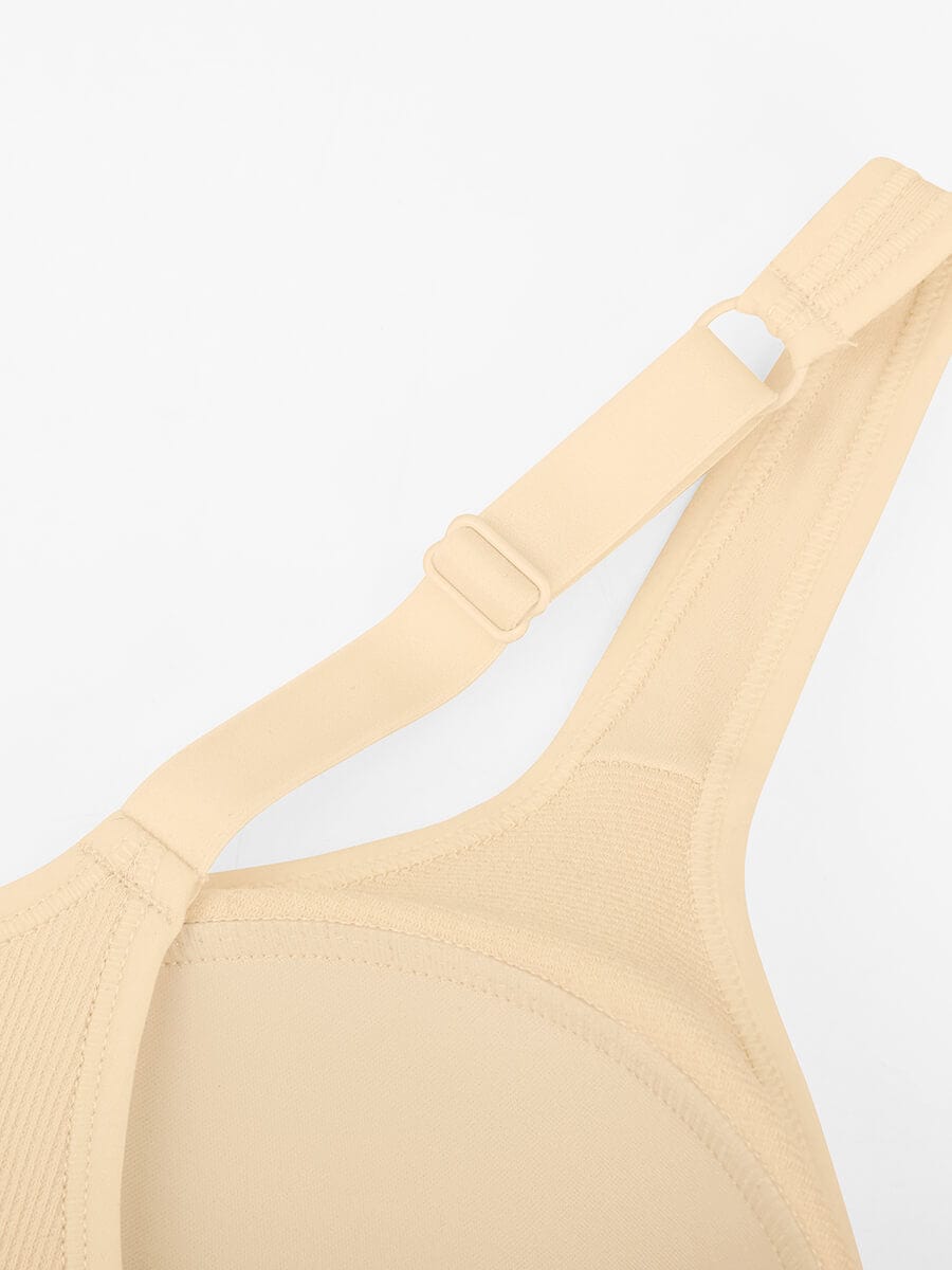 Wireless Seamless Low Back Shapewear Support Bra