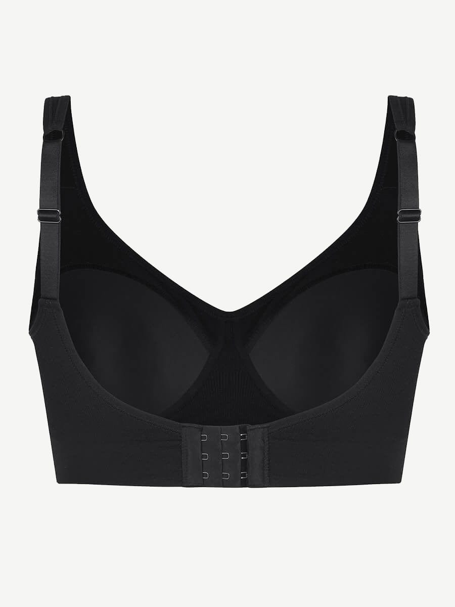 Wireless Seamless Low Back Shapewear Support Bra