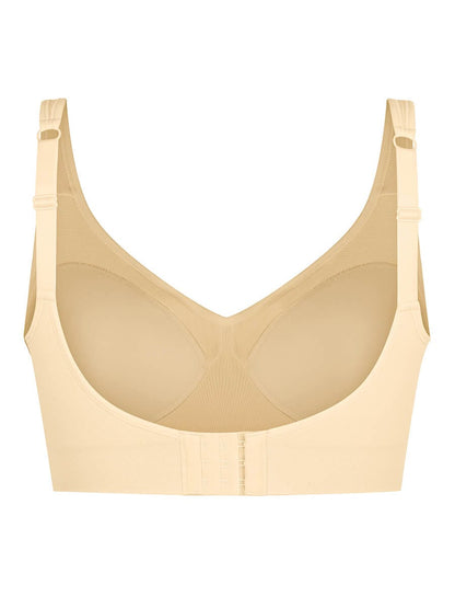 Wireless Seamless Low Back Shapewear Support Bra