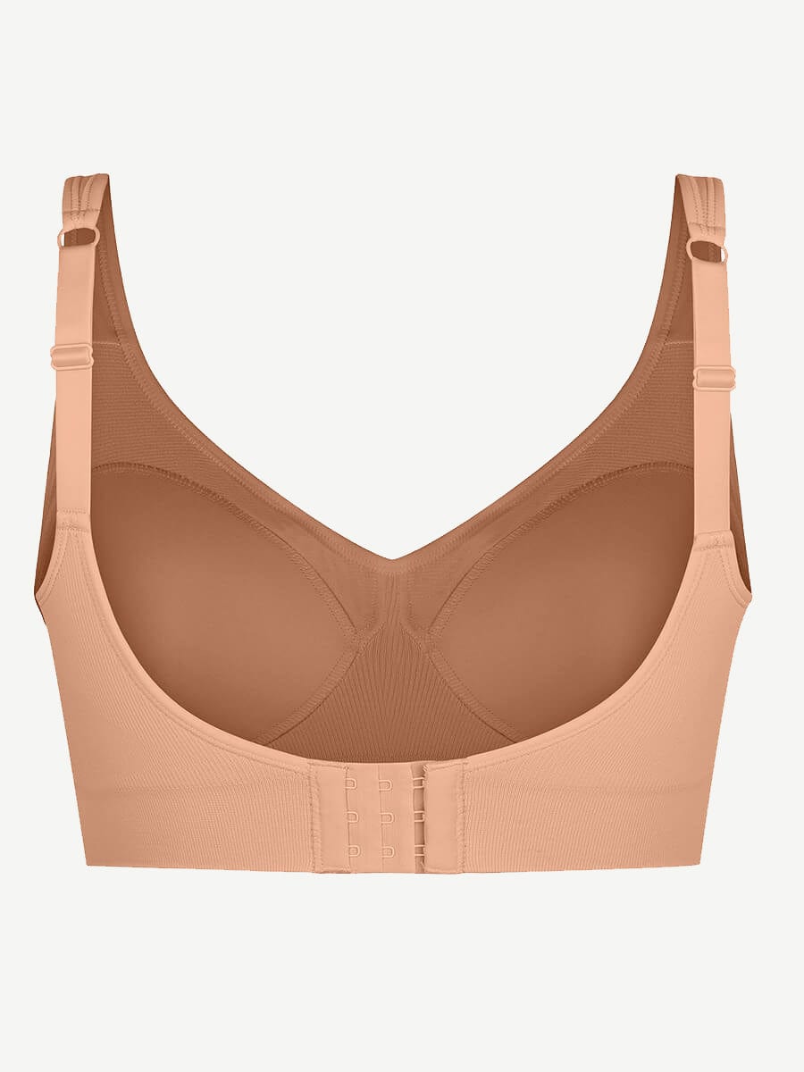 Wireless Seamless Low Back Shapewear Support Bra