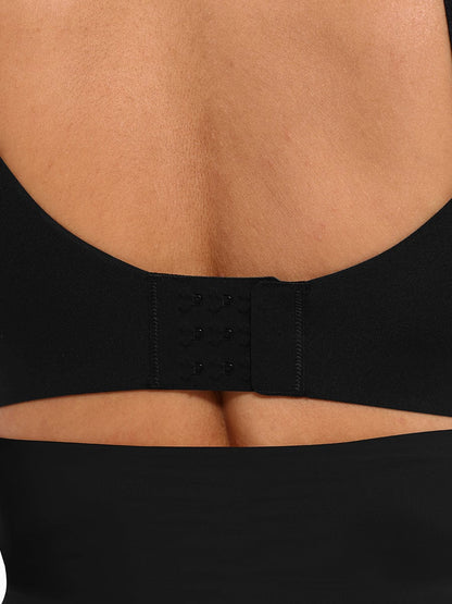 Underwired Deep Plunged V-Neck Support Bra